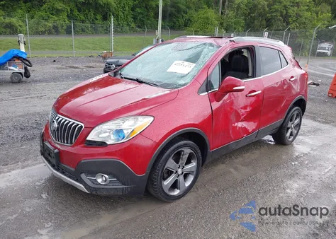 2014 Buick Encore Leather z USA, uszkodzony, nr VIN KL4CJGSB4EB785825